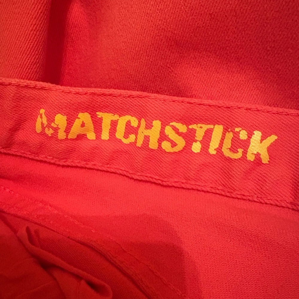 J. crew Stretch Matchstick coral jeans nwot Size 29 - Picture 6 of 10